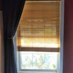 side window blinds closed